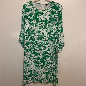 NWOT Ann Taylor faux wrap midi dress